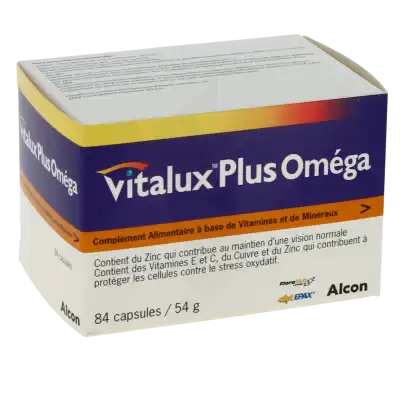 Vitalux Plus Omega, Bt 84 (28 X 3) à DURMENACH