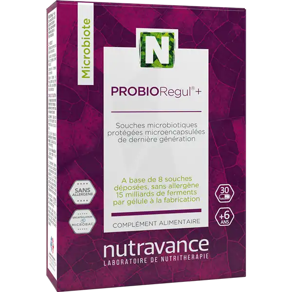 Nutravance Probioregul+ Gélules B/30