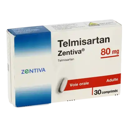 Telmisartan Zentiva 80 Mg, Comprimé à NANTERRE