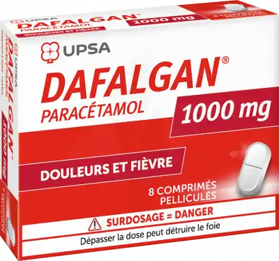 Dafalgan 1000 Mg, Comprimé Pelliculé à Saint-Gervais-la-Forêt