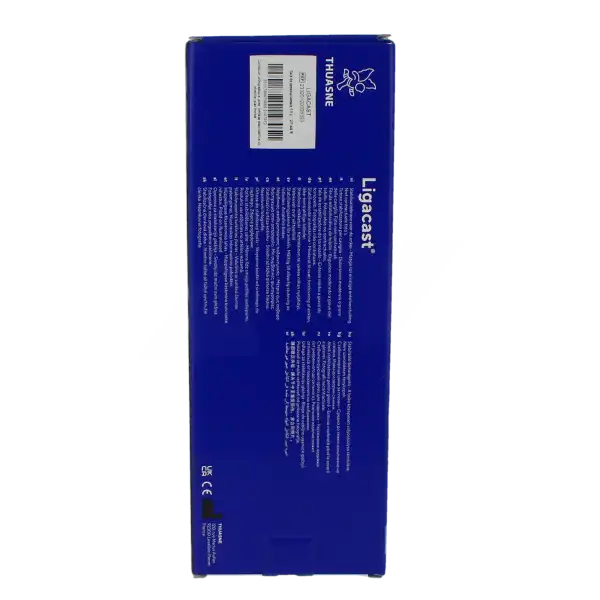 Thuasne Ligacast Chevillère Noir/bleu Taille 0