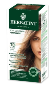 Herbatint Teinture, Blond Doré, N° 7d, 2 Fl 60 Ml