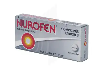 Nurofen 200 Mg, Comprimé Enrobé 2plq/10 (20) à LA VALETTE DU VAR
