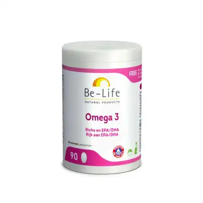 Be-life Oméga 3 500 Caps B/90 à LIEUSAINT