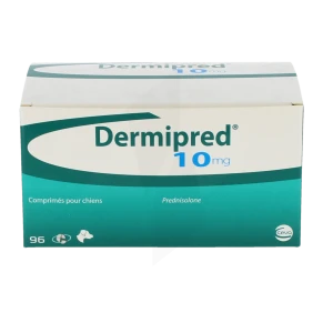 Dermipred 10 Mg Comprimes Pour Chiens, Comprimé