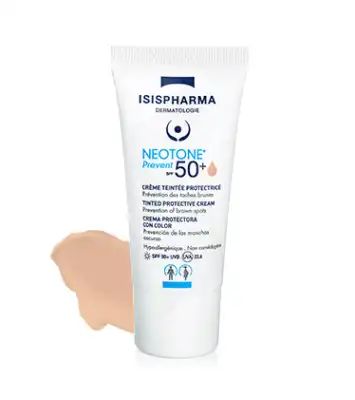 Neotone Prevent Spf50+ Crème Protectrice Teintée T/30ml à Monsempron-Libos