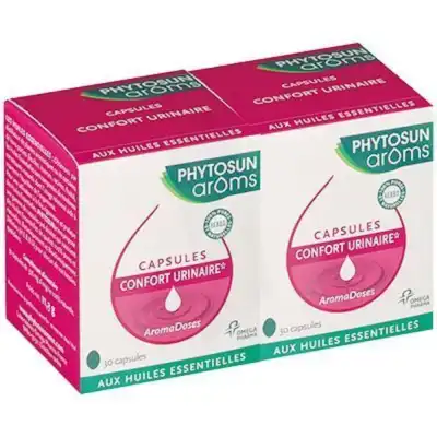 Phytosun Arôms Capsules Confort Urinaire 2etui/30 à SAINT-CYR-SUR-MER
