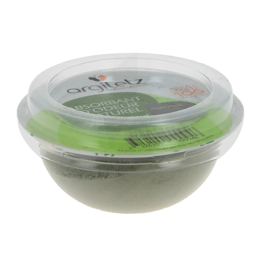 Argiletz Glé Absorbant D'odeur Naturel Réfrigérateur Coupelle/115g