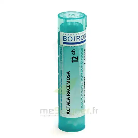 Boiron Actaea Racemosa 12ch Granules Tube De 4g