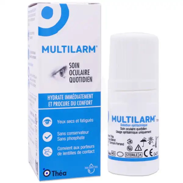 Multilarm Solution Ophtalmique Stérile Fl Multidose/10ml