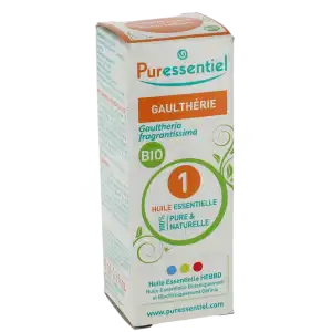 Acheter Puressentiel Huiles essentielles - HEBBD Gaulthérie BIO** - 10 ml à VIC-FEZENSAC