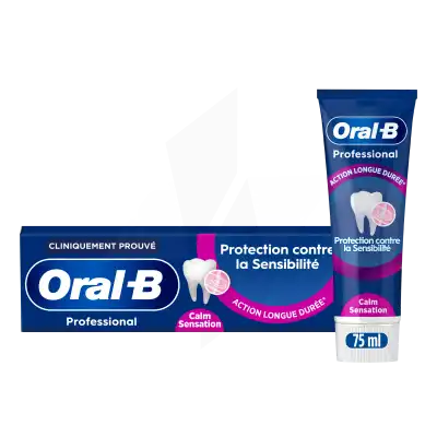 Oral B Professionnal Protection Sensibilite Dentifrice T/75ml à TOULON