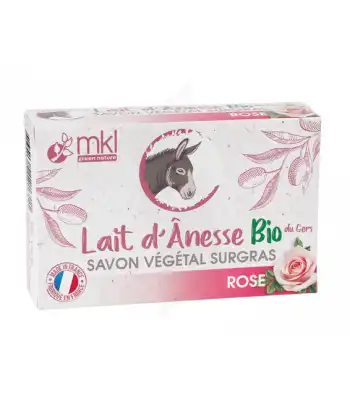 Mkl Savon Au Lait D'Ânesse Rose Bio 100g à Pau