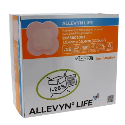 Allevyn Life, 15,4 Cm X 15,4 Cm , Bt 16 à Marquise