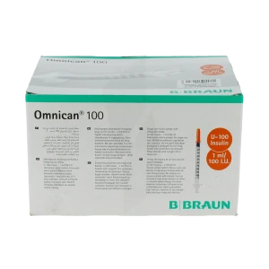 Bbraun Seringues à Insuline Omnican