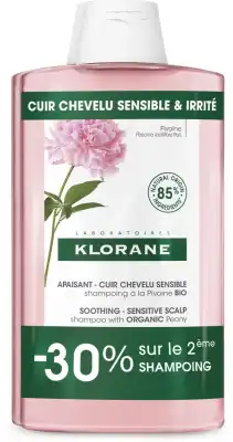 Klorane Capillaire Shampooing Pivoine Apaisant 2fl/400ml à LA-RIVIERE-DE-CORPS