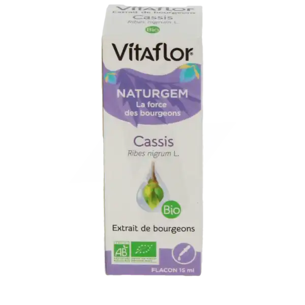 Vitaflor Gemmotherapie Bourgeon Cassis MacÉrat Bio Fl/15ml