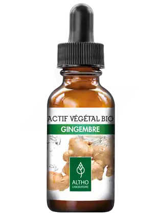 Laboratoire Altho Actif Végétal Gingembre Bio 30ml