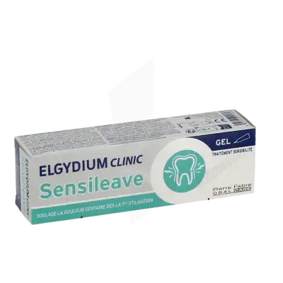 Elgydium Clinic Sensileave Gel Dents Sensibles T/30ml à GRENOBLE