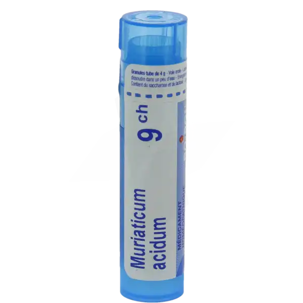 Boiron Muriaticum Acidum 9ch Granules Tube De 4g