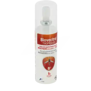 Biovectrol Lotion Anti-insectes Spécial Tropiques 75ml à LA VALETTE DU VAR