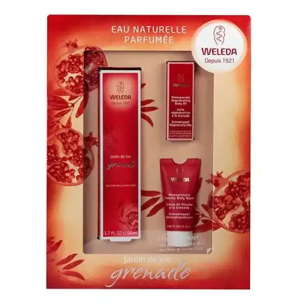 Weleda Soins Corps Coffret Eau Grenade 2015