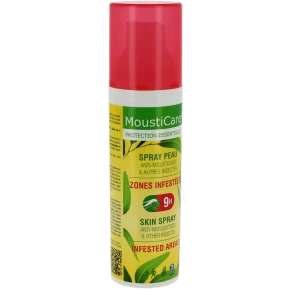 Mousticare Protection Naturelle Spray Peau Zones Infestees, Spray 75 Ml