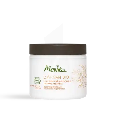 Melvita Argan Bio Huile En Crème Corps Pot/175ml à OULLINS