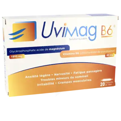 UVIMAG B6, solution buvable