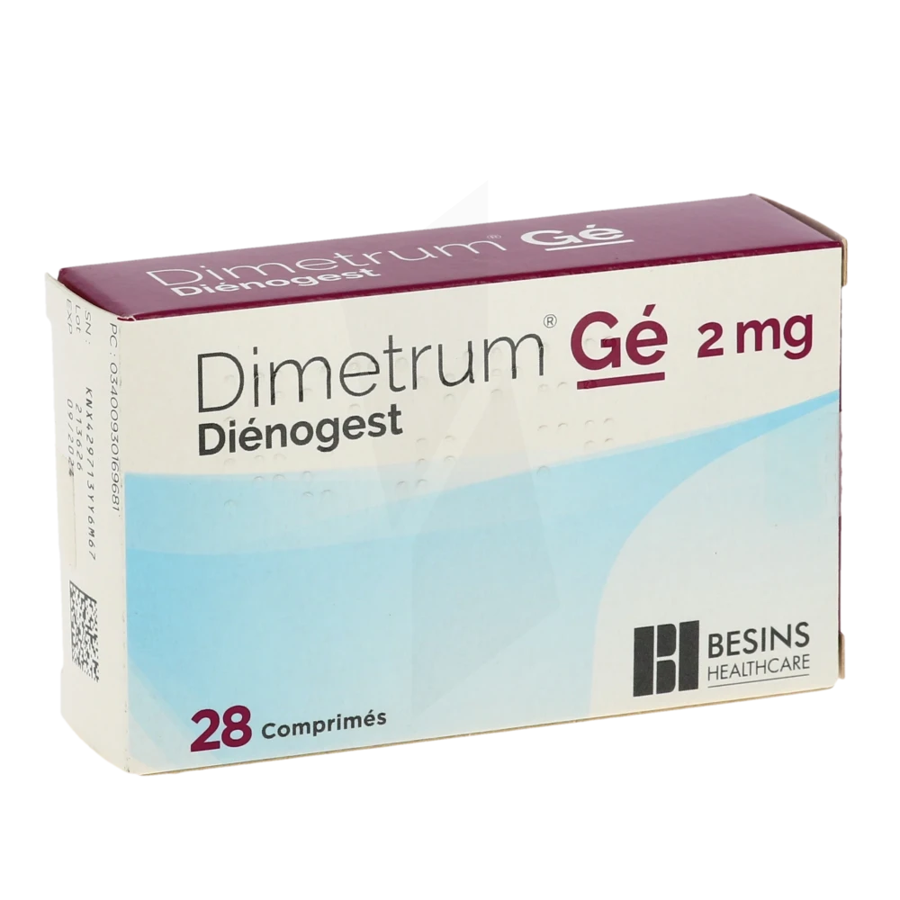 Dimetrum 2 Mg, Comprimé