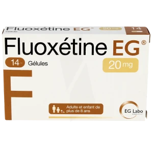 Fluoxetine Eg 20 Mg, Gélule