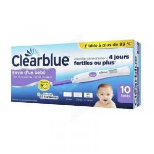 Clearblue Test D'ovulation 2 Hormones B/10