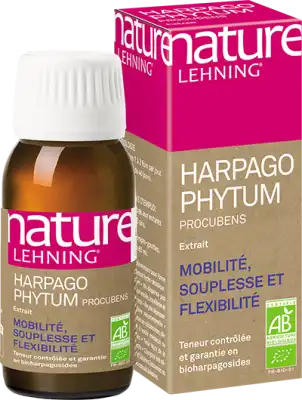 Lehning Nature Harpagophytum Procumbens Ab Extrait Hydroalcoolique Fl Compte Gouttes/60ml à Beaujeu-Saint-Vallier-Pierrejux-et-Quitteur
