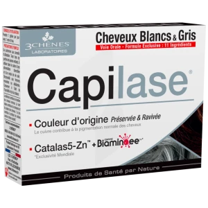 Capilase Gélules Cheveux Blancs & Gris B/30