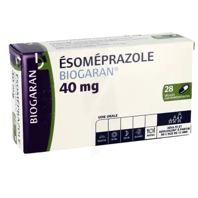 ESOMEPRAZOLE BIOGARAN 40 mg, gélule gastro-résistante