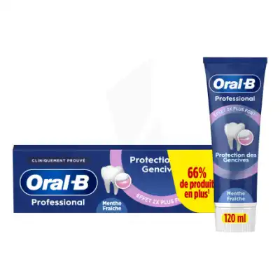 Oral B Professionnal Protection Des Gencives Dentifrice T/125ml à LORMONT