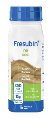 Fresubin Db Drink Nutriment Praliné 4bouteilles /200ml à Stiring-Wendel