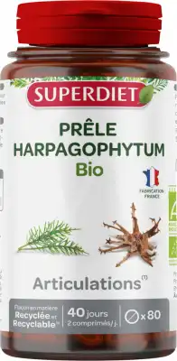 Superdiet Prêle Harpagophytum Bio Comprimés B/80 à VALENCE