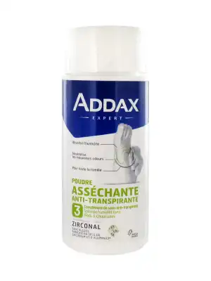 Addax Poudre Asséchante Anti-transpirante Pieds 75g à Blaye