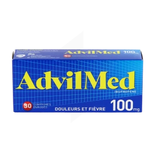 Advilmed 100 Mg Comprimés Enrobés Plq/30