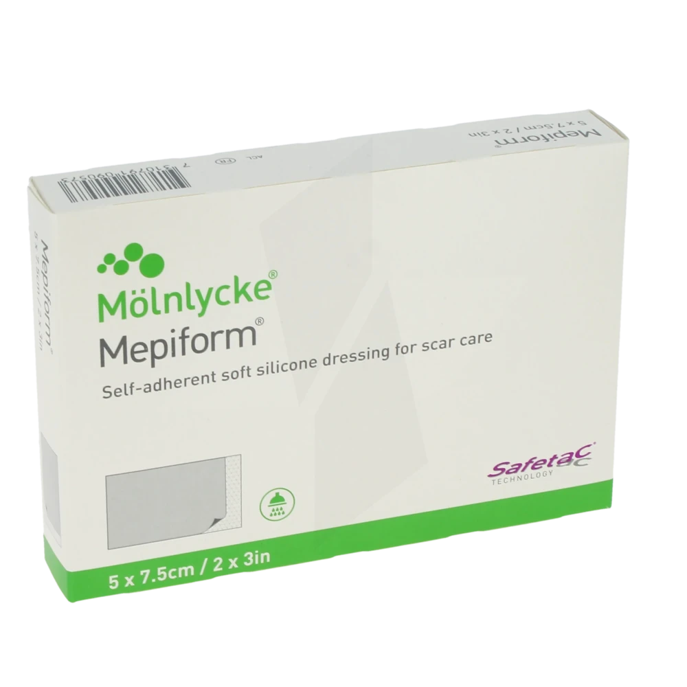 Mepiform Pans Siliconé Cicatrice 5cmx7,5cm B/5