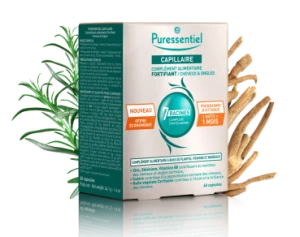 Puressentiel Anti-chute Caps Fortifiant Cheveux & Ongles 7 Racines B/60