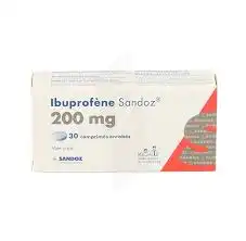Ibuprofene Sandoz 200 Mg, Comprimé Enrobé à CANEJAN