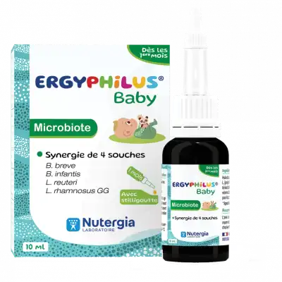 Nutergia Ergyphilus Baby Solution Buvable Fl Compte-gouttes/10ml à ROCHEMAURE
