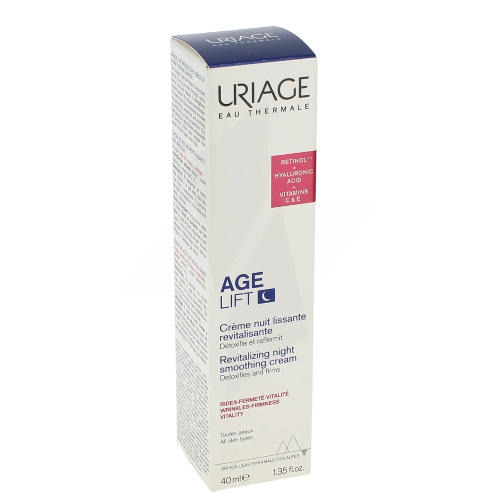 Uriage Age Lift Crème Nuit Lissante Revitalisante Fl Airless/40ml