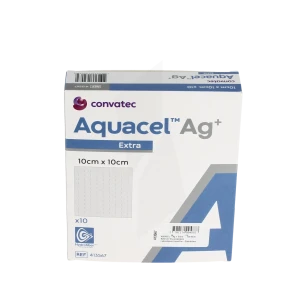 Aquacel Ag+ Extra Pans 10x10cm B/10