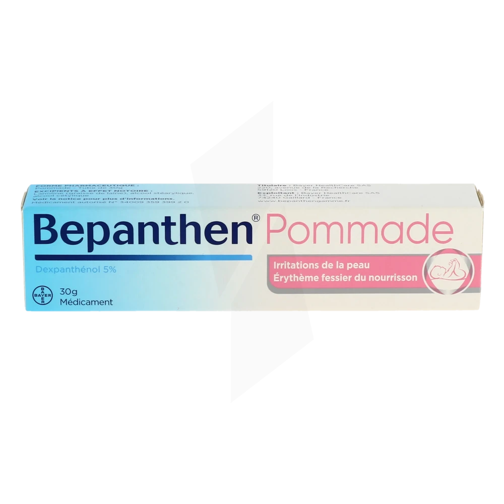 Nouvelle Pharmacie du Prepaou - Médicament Bepanthen 5 % Pommade T/30g -  Istres