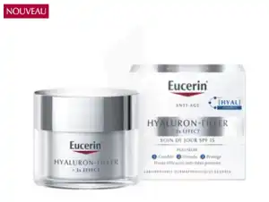 Acheter Eucerin Hyaluron-filler + 3x Effect SPF15 Crème Soin de Jour Peau Sèche Pot/50ml à Andernos