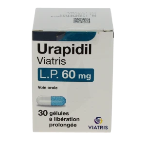 Urapidil Viatris Lp 60 Mg, Gélule à Libération Prolongée