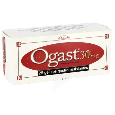 Ogast 30 Mg, Gélule Gastro-résistante à CHAMPAGNOLE